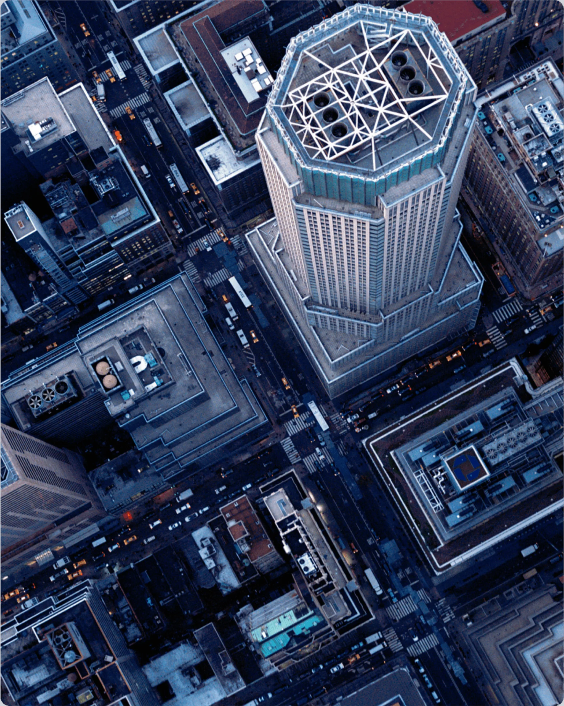 Octus office building aerial view