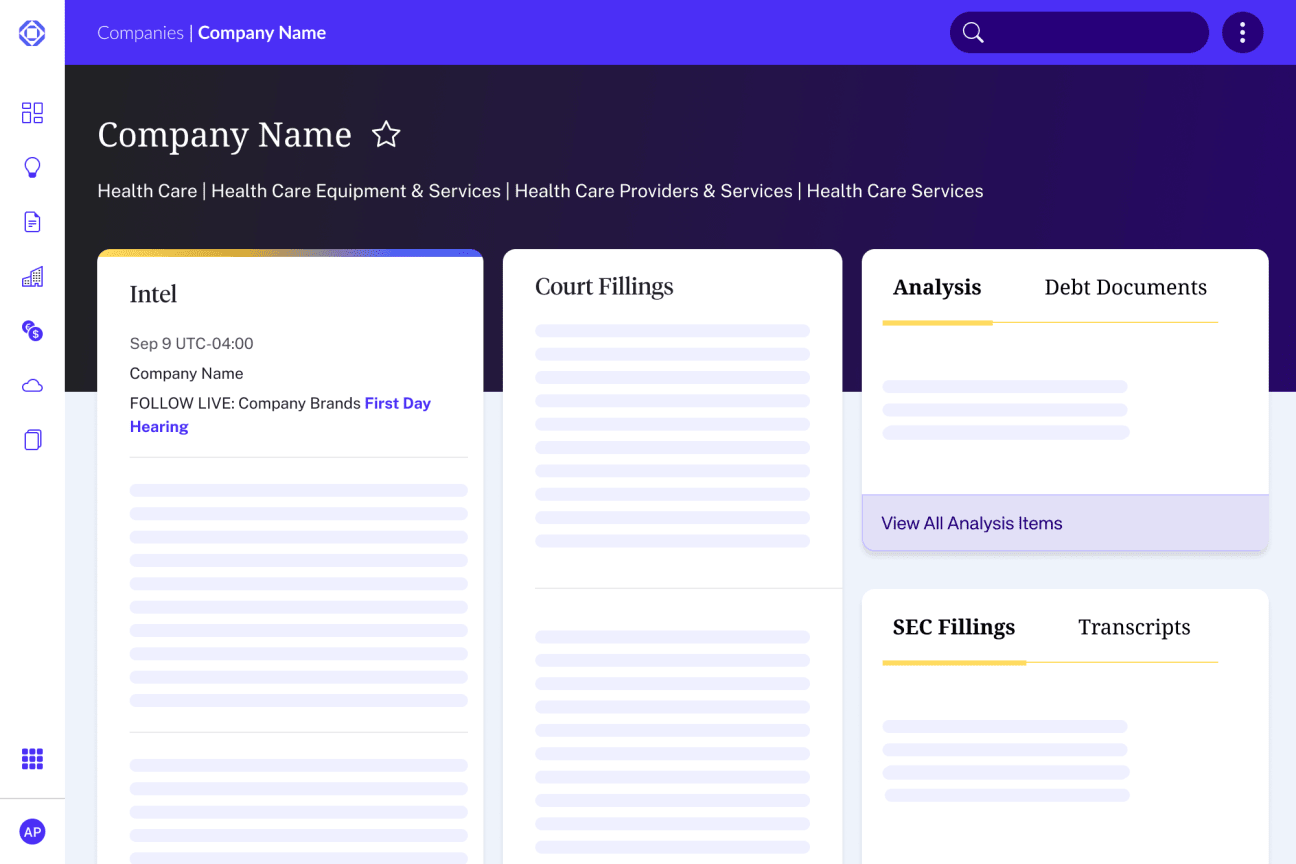 Family office investment intelligence dashboard